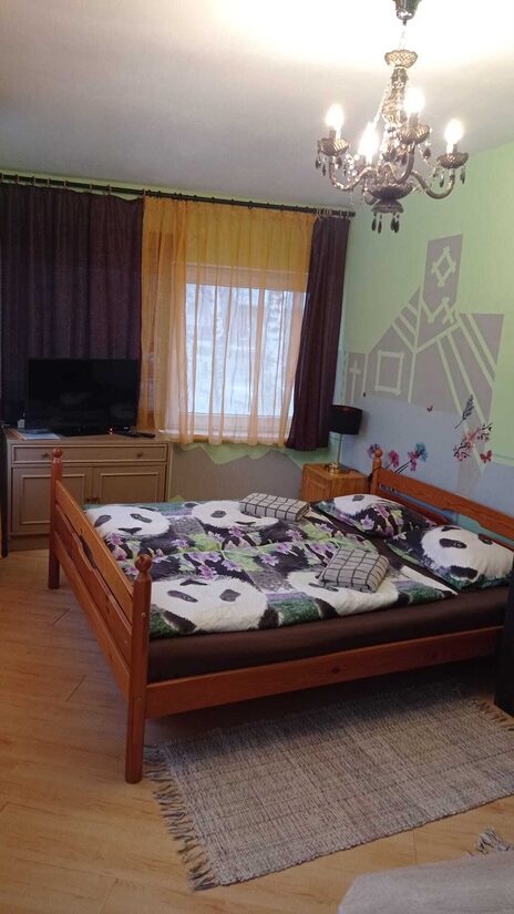  Divvietīgs numurs (1 gulta) ar koplietošanas WC un dušu